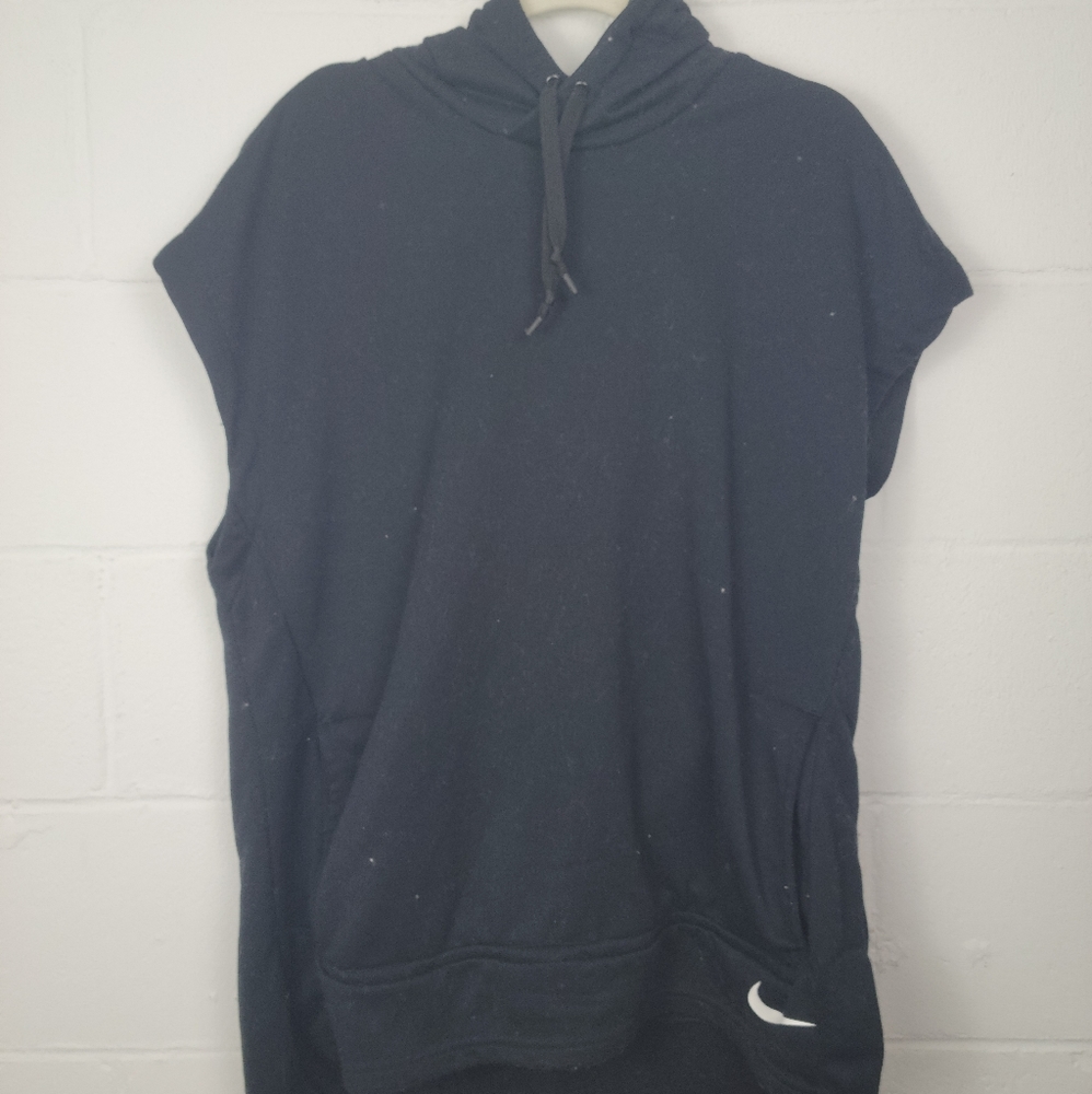 COPY - Nike Sleeveless Layering Black Hoodie Size Large